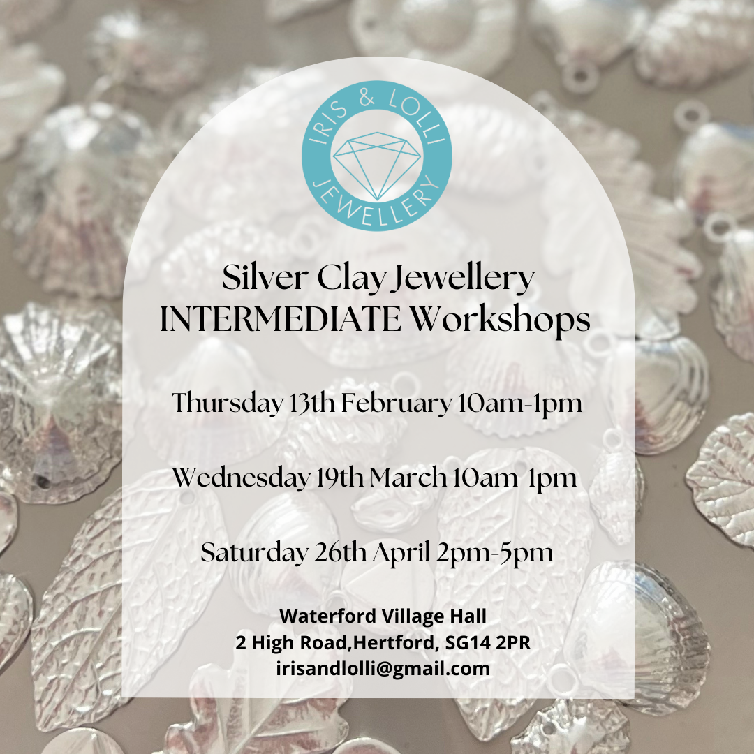 Silver Clay Jewellery INTERMEDIATE Workshops