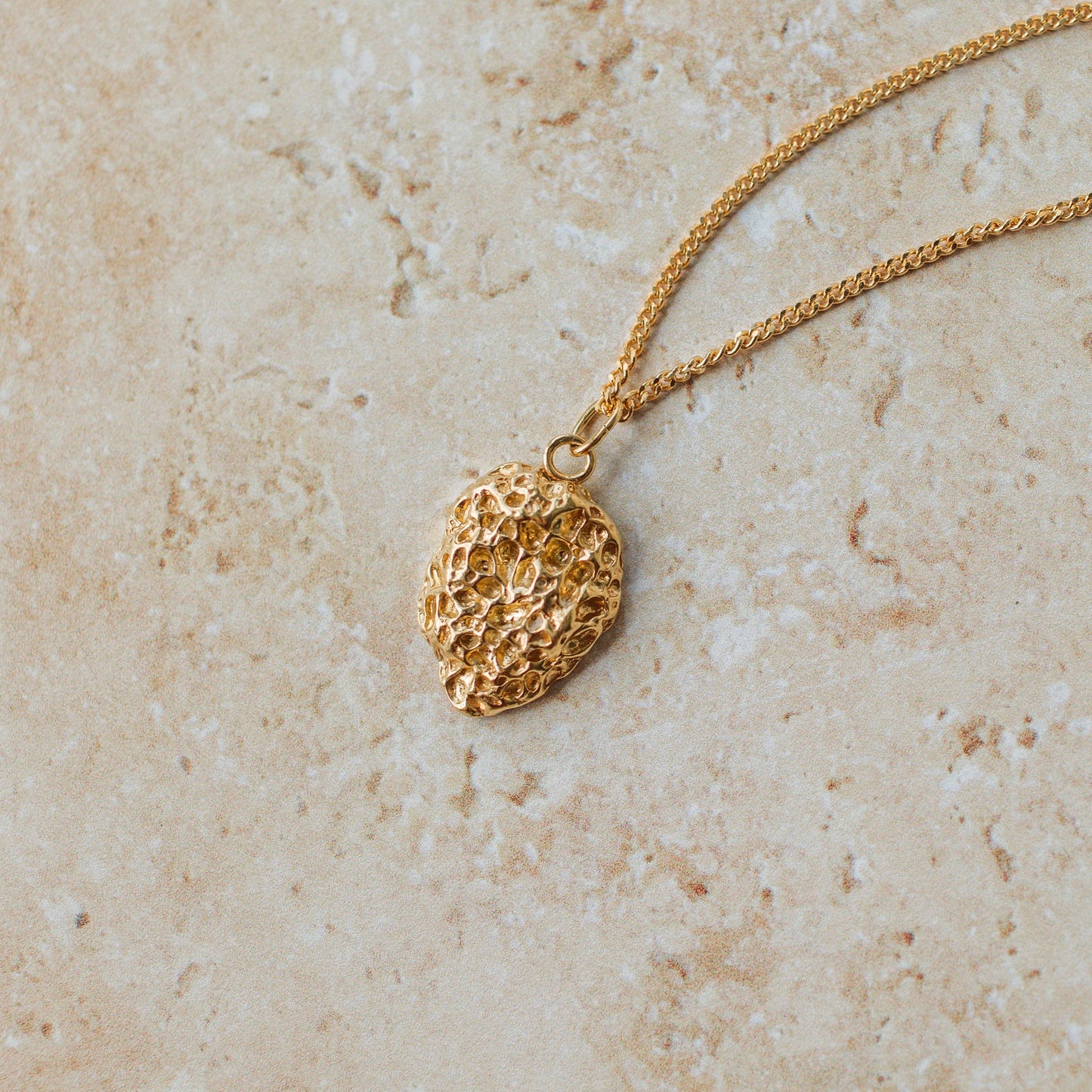 Gold Lava Necklace