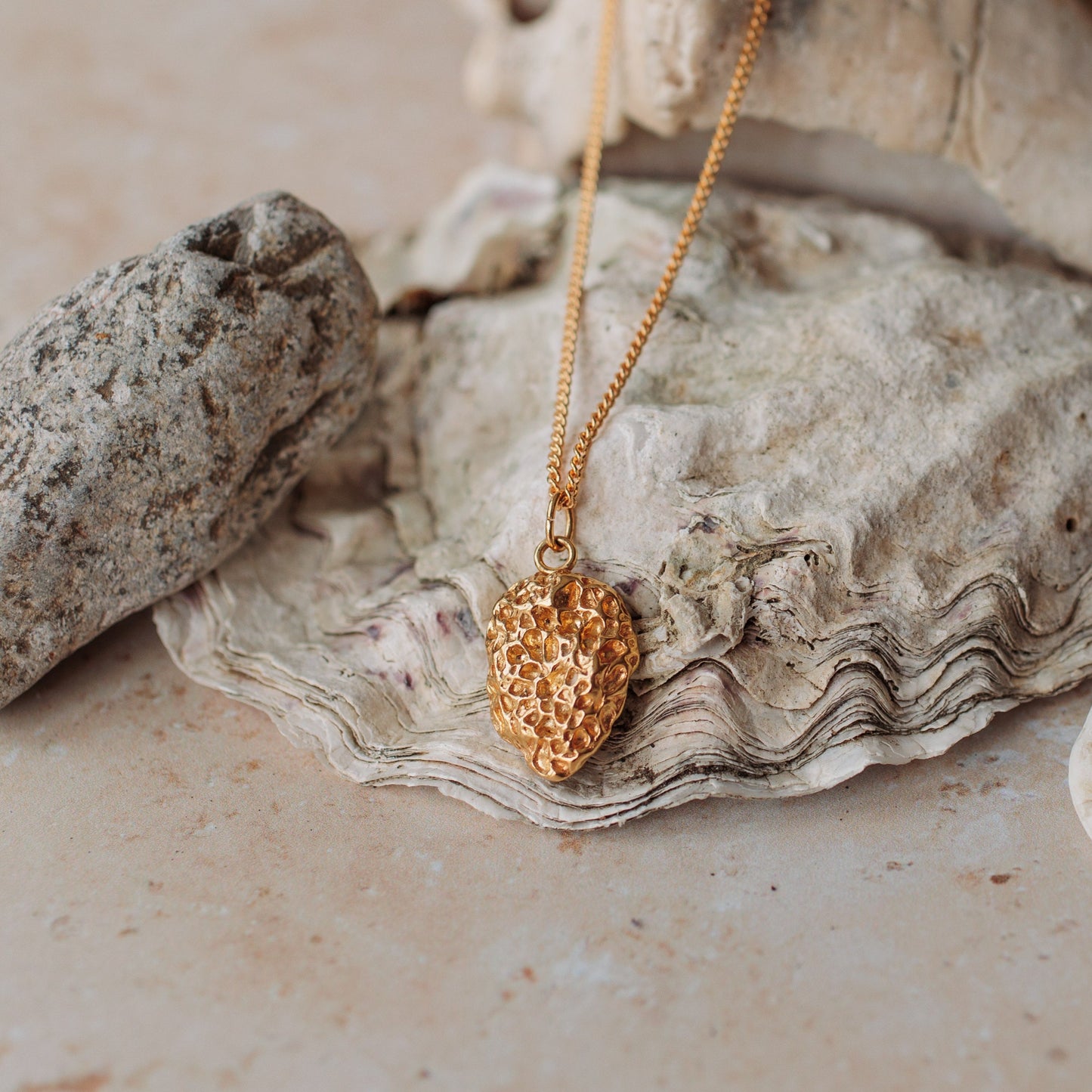 Gold Lava Necklace